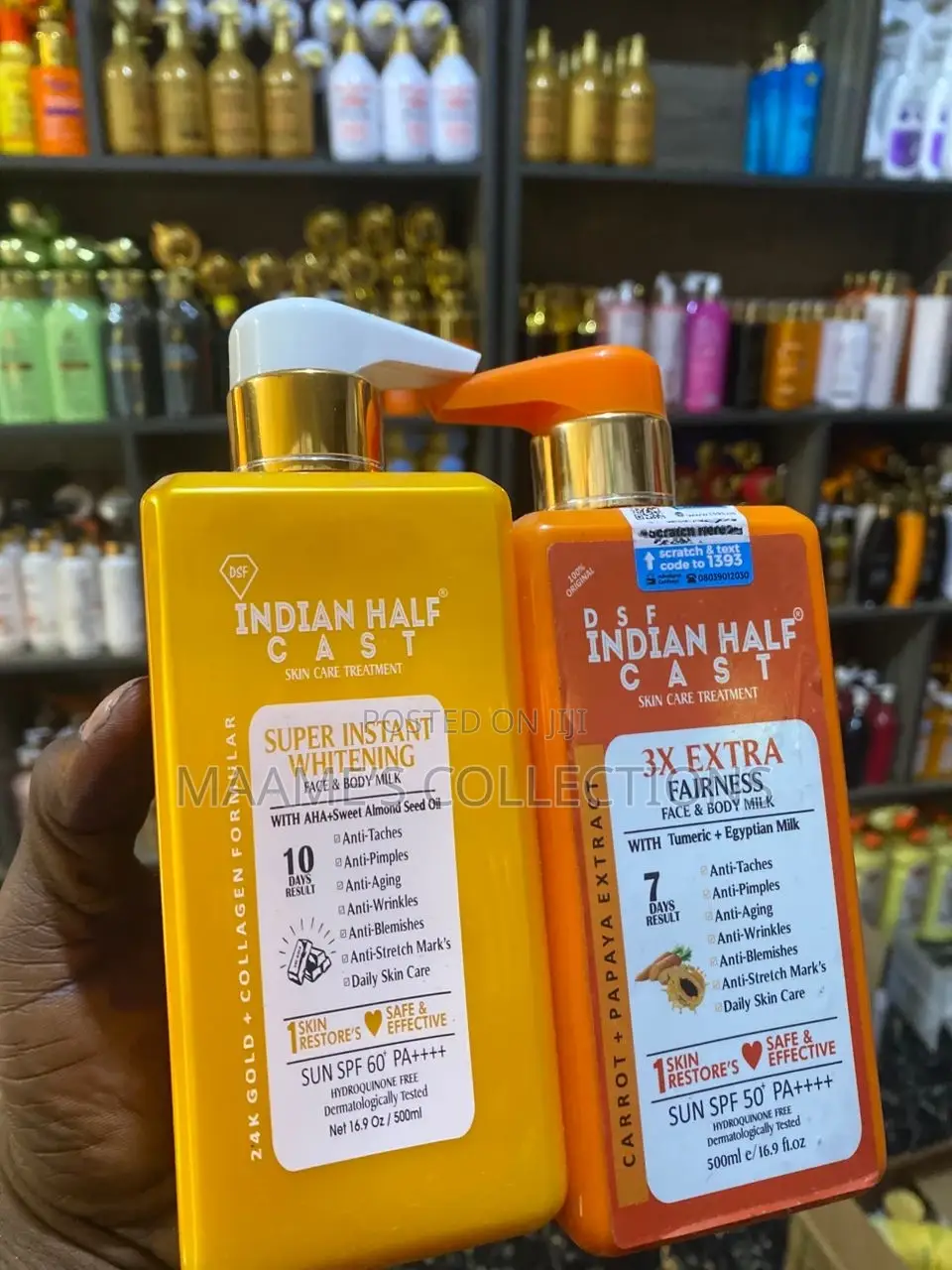 Indian Half Cast 3x Extra Fairness Face and Body Milk