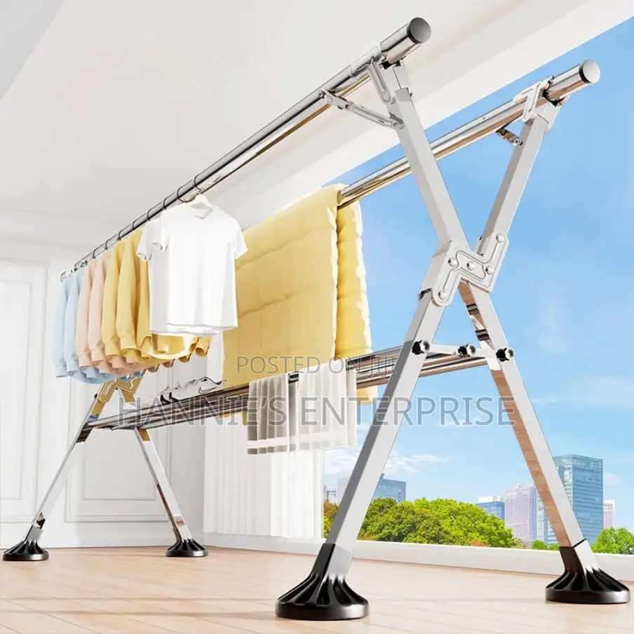 Heavy-Duty, Stainless Steel Clothes Drying Rack