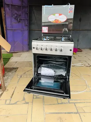 4b 60/60 Gas Cooker Oven Ferre New Line Sliver