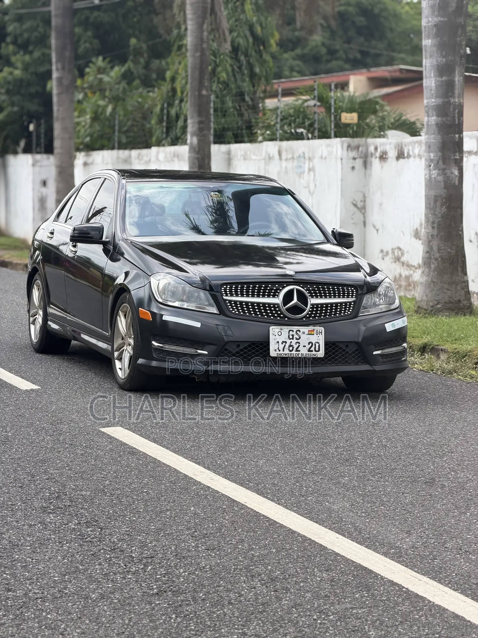 Mercedes-Benz C300 Sport 4Matic Sedan AWD (3.5L 6cyl 7A) 2014 Black