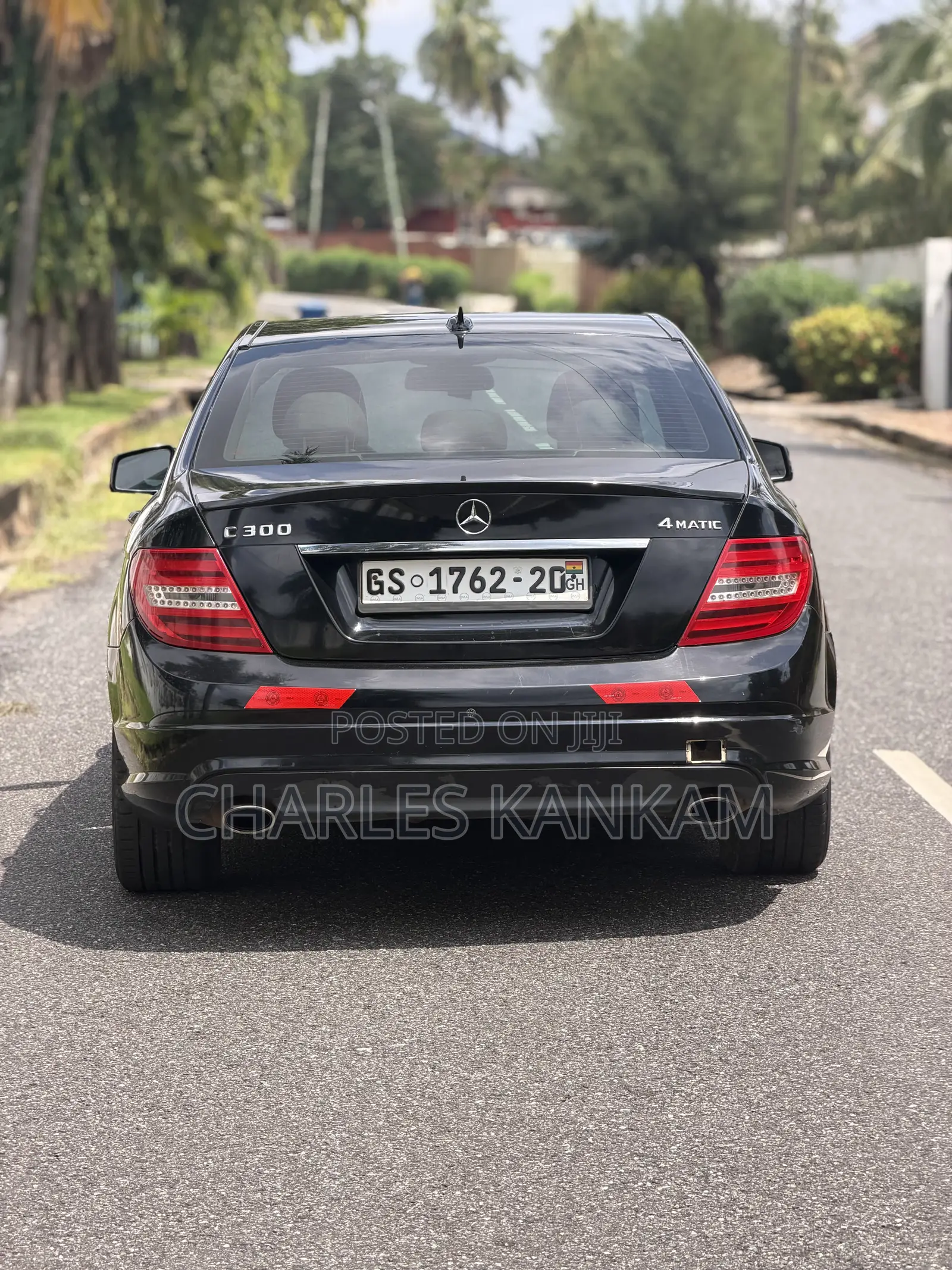 Mercedes-Benz C300 Sport 4Matic Sedan AWD (3.5L 6cyl 7A) 2014 Black