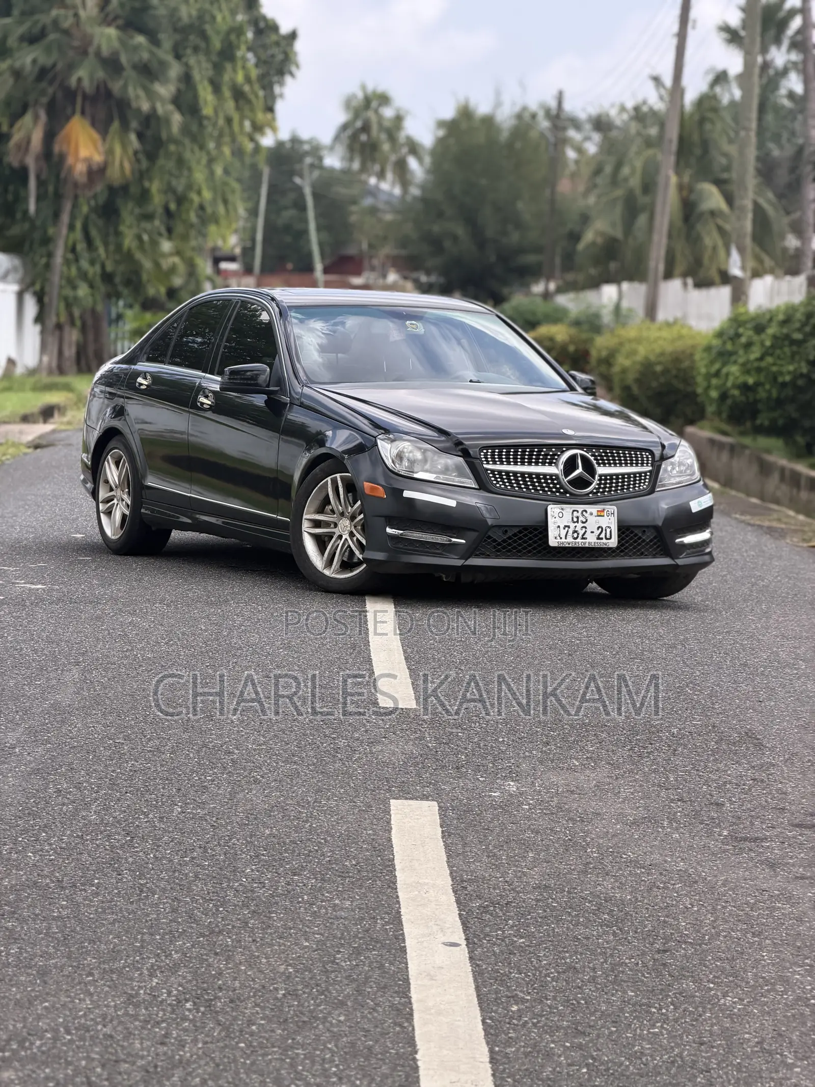 Mercedes-Benz C300 Sport 4Matic Sedan AWD (3.5L 6cyl 7A) 2014 Black