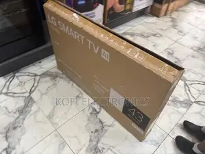 Lg 43” Smart Television Ai-Powered Picture Sound