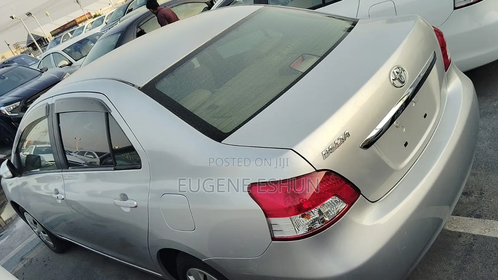 Toyota Belta 2012 Silver
