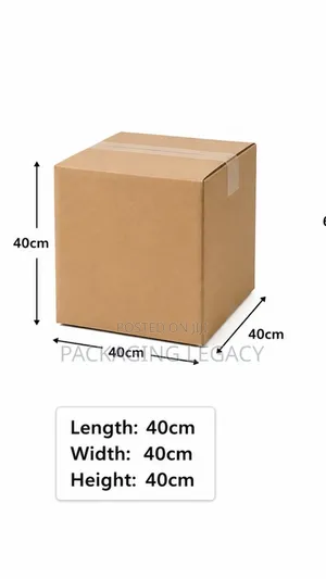 Corrugated Cardboard Box (40×40×40cm)