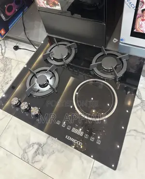 Order Affordable Kenwood 60cm 3 Gas With 1 Electric Burner(Black) 