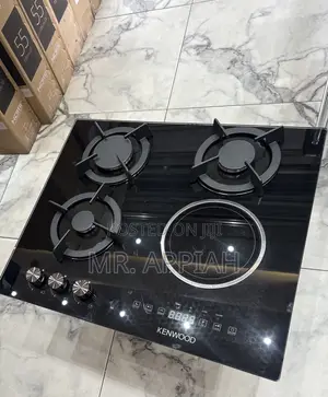 Order Affordable Kenwood 60cm 3 Gas With 1 Electric Burner(Glass) 