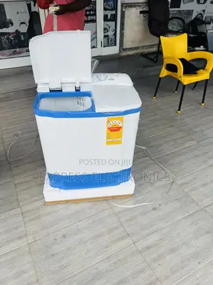 Grab the New White 7kg Topload Twintub Semi Automatic Zara