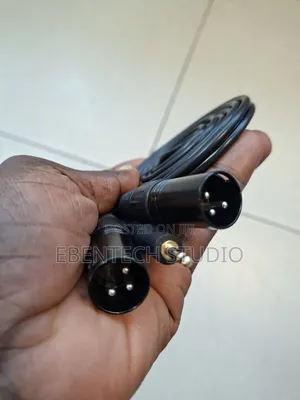 3.5mm Jack To Dual Stereo Xlr Male Cable