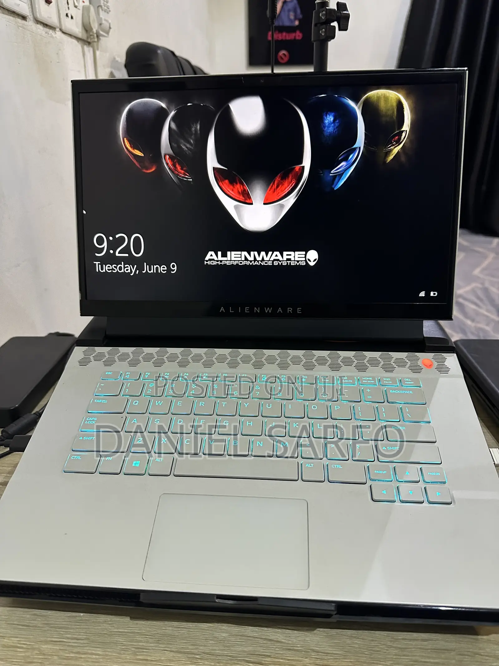 Laptop Alienware M15 r3 16GB Intel Core i7 SSD 1T