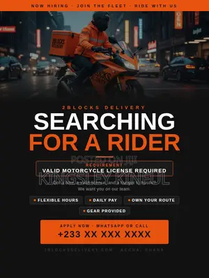 Seeking Delivery Rider