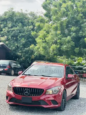 Mercedes-Benz CLA-Class CLA 250 4MATIC Sedan 2015 Red