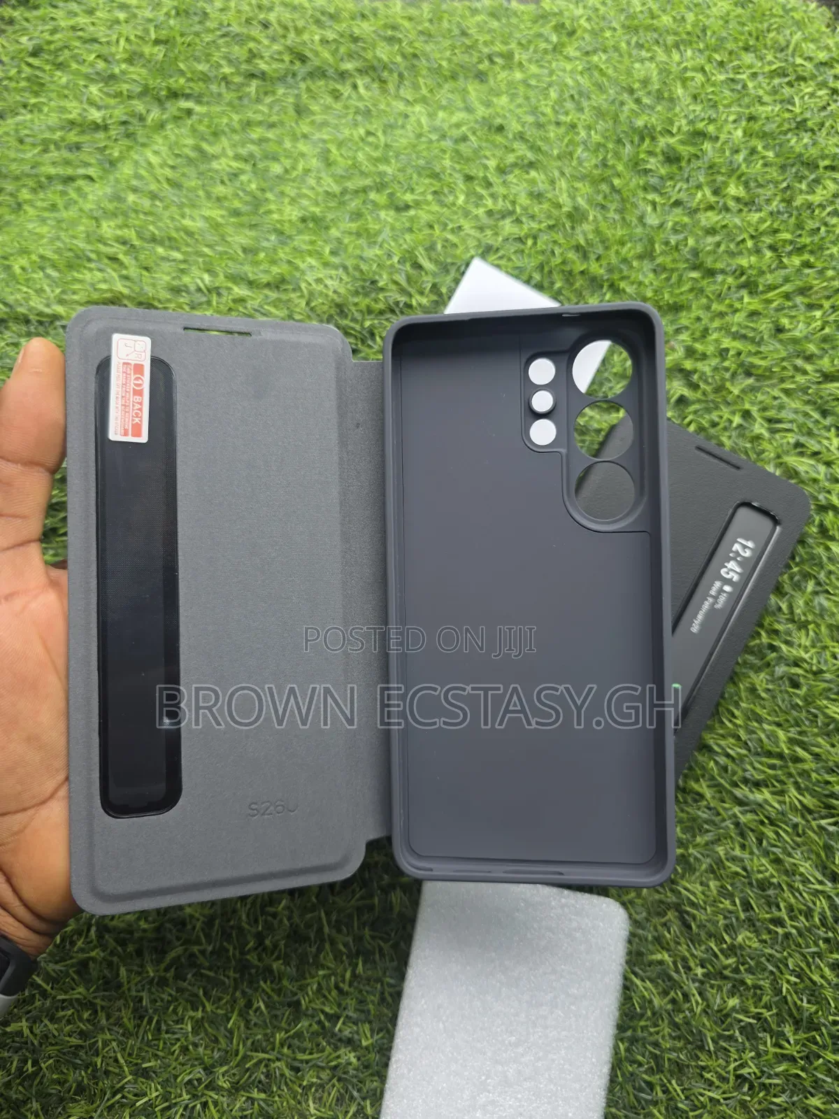 Galaxy S26 Ultra Smart View Leather Case