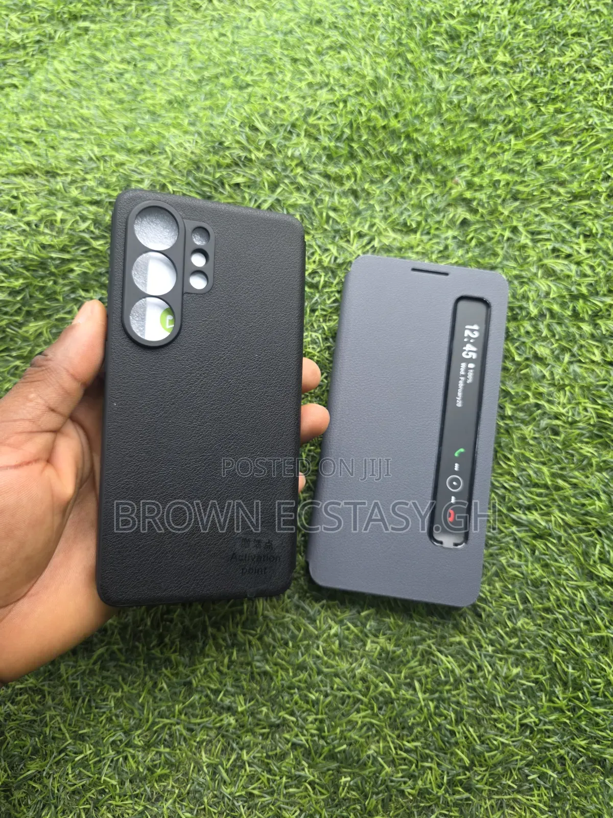 Galaxy S26 Ultra Smart View Leather Case