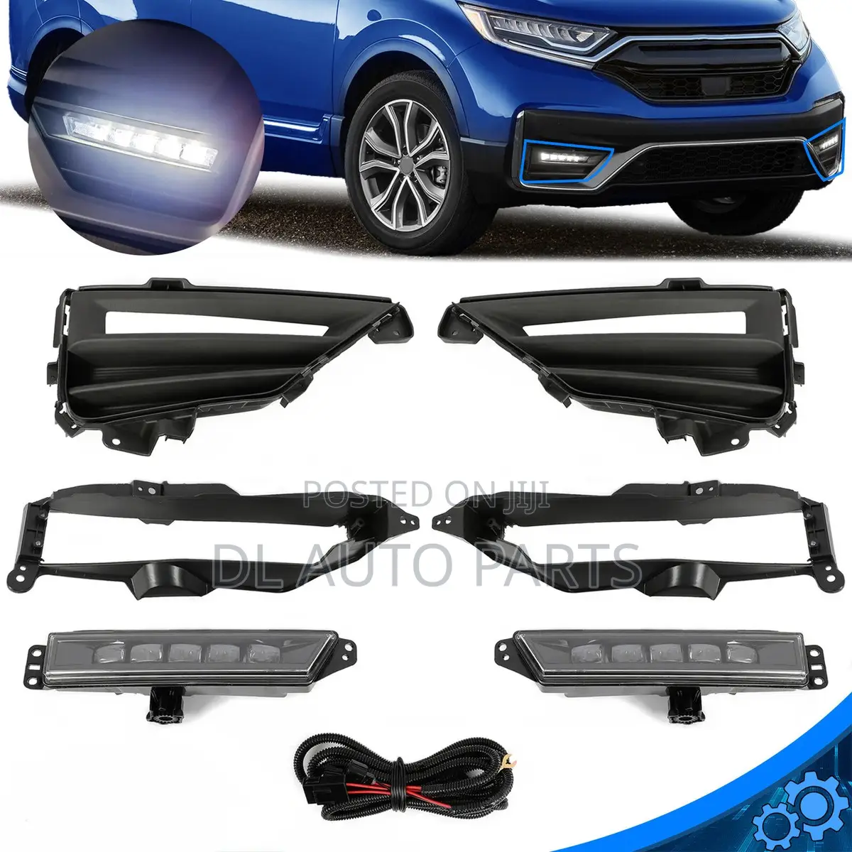 CRV 2021 Fog and Cover Led