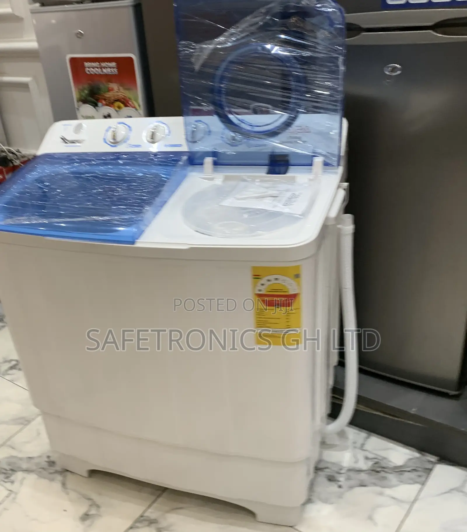 Try Out Sleek Zara 7kg Semi-Automatic Top Load Washing Machine