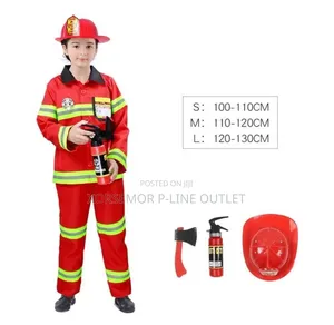 Fire Fighter Kids Career Day Costume