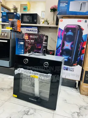 Order Quality Kenwood 90cm Inbuilt Tempered Glass Oven(Black) 