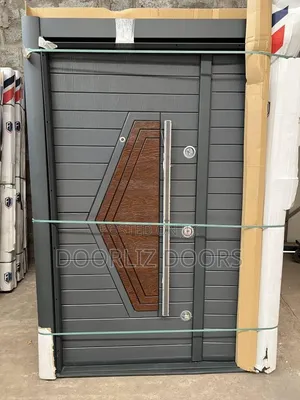 Durable Triple Locks Security Door/One and Half