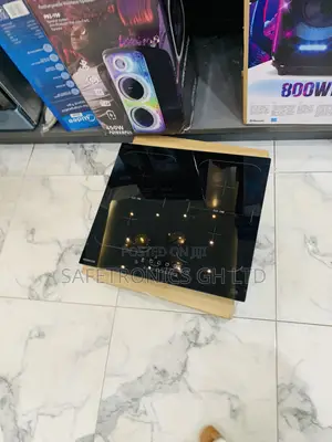 Accurate Black Kenwood in-Built 4-Electric Ceramic Hobs: 60cm