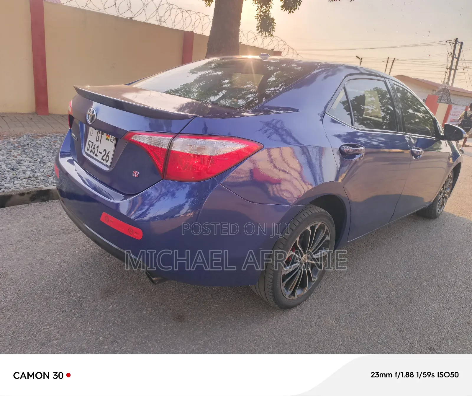 Toyota Corolla S Plus 4dr Sedan (1.8L 4cyl CVT) 2016 Blue