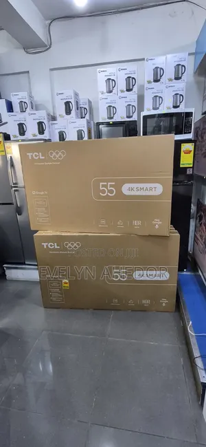 New Model TCL 55 Inches Smart Android Tv Uhd for Sale at Cool Price
