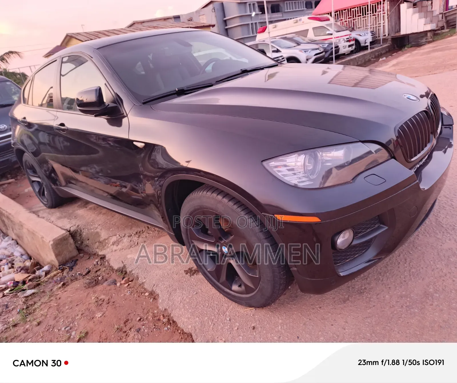 BMW X6 xDrive35i 4x4 Coupe (3.0L 6cyl 8A) 2013 Black