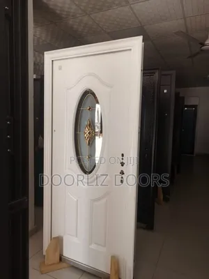 Quality Metalsecurity Door With Glass(Single)