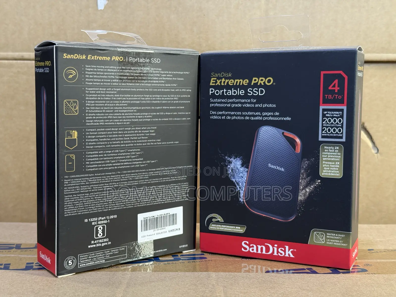 4tb Sandisk External SSD