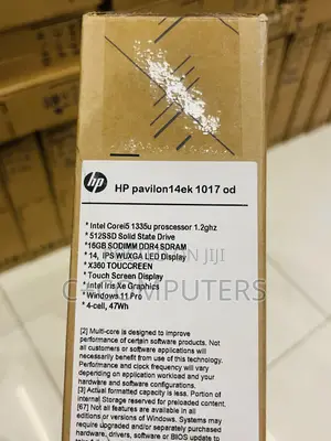New Laptop HP Pavilion 14 x360 2-in-1 16GB Intel Core i5 SSD 512GB