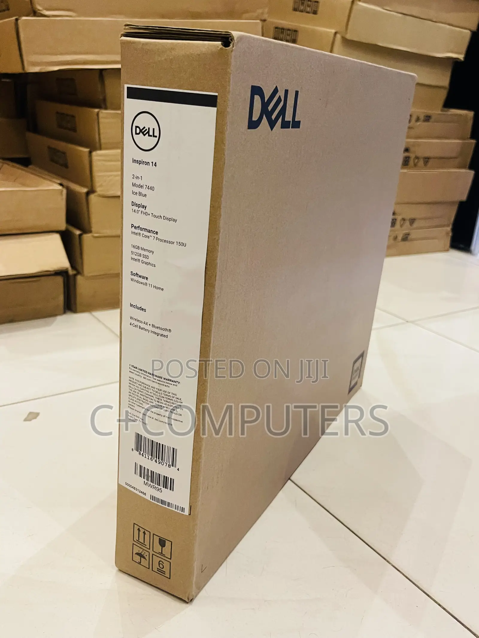 New Laptop Dell Inspiron 14 7440 2-in-1 16GB Intel Core i5 SSD 512GB