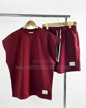 Men’S Armless/ Sleeveless Top and Down