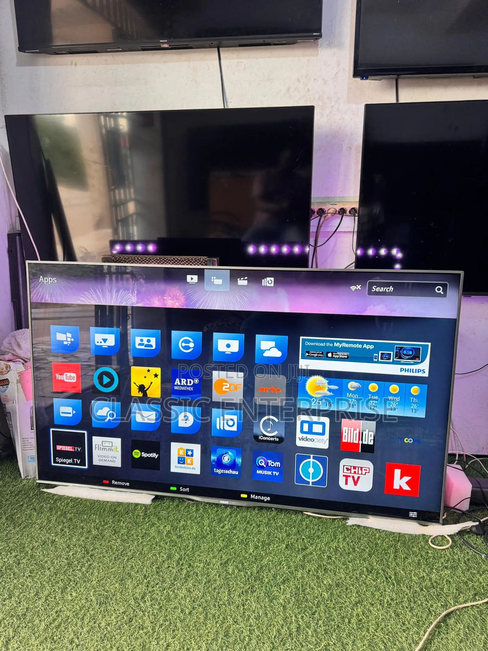 Philips 65 Inches Smart Android Digital Satellite Tv