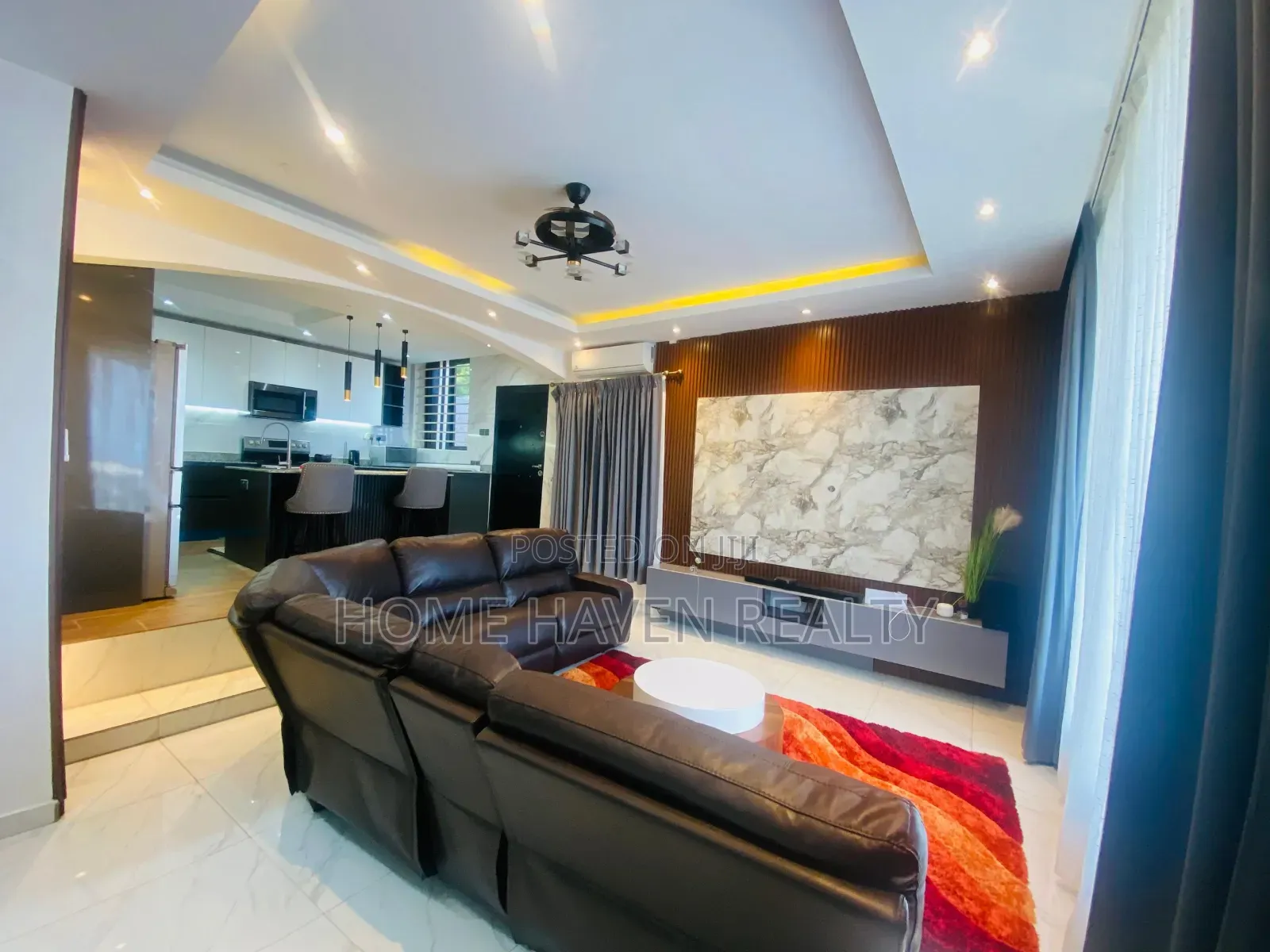 Furnished 3bdrm House in Krokrobite - New, West Hills Mall Area