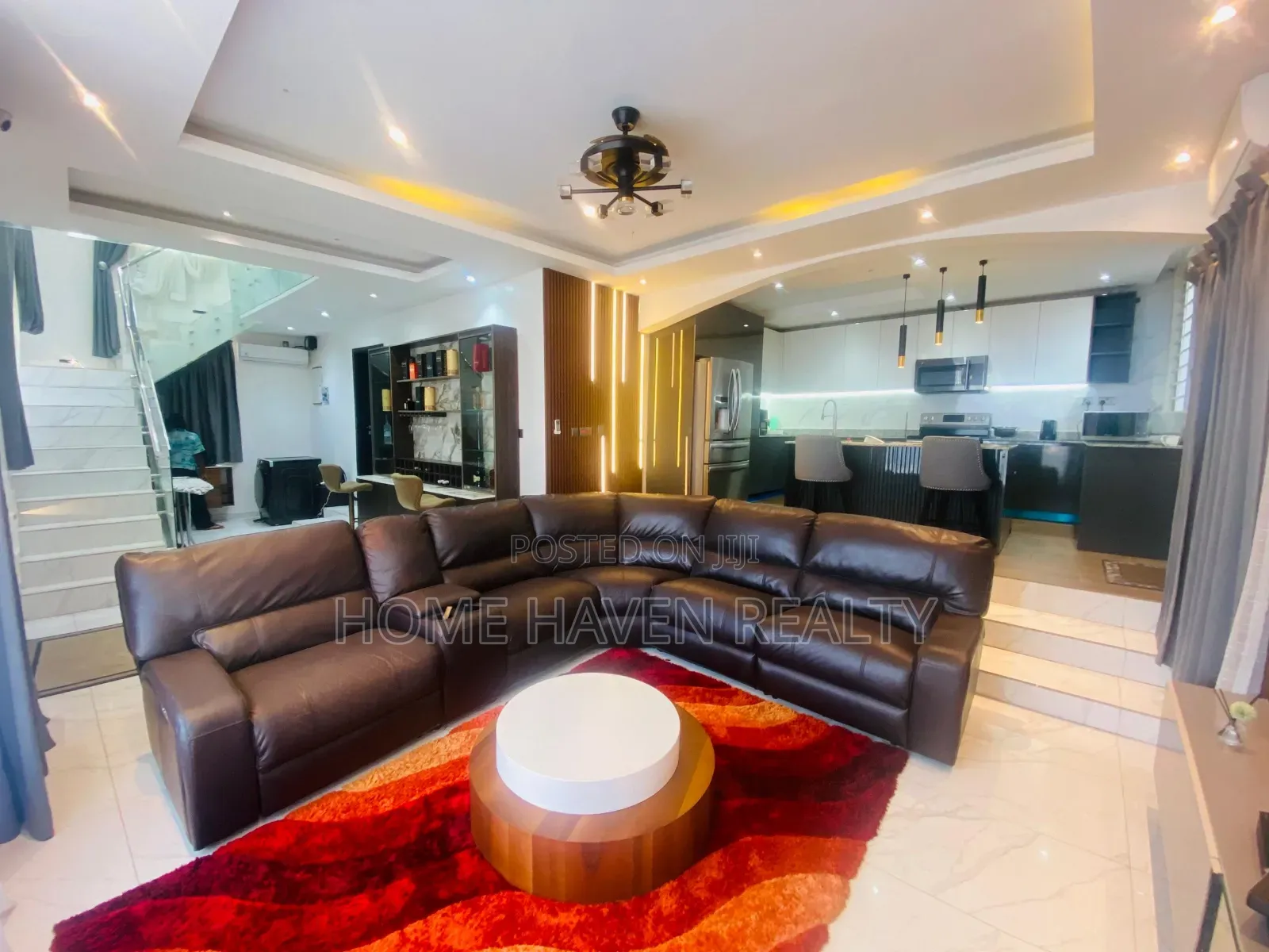 Furnished 3bdrm House in Krokrobite - New, West Hills Mall Area