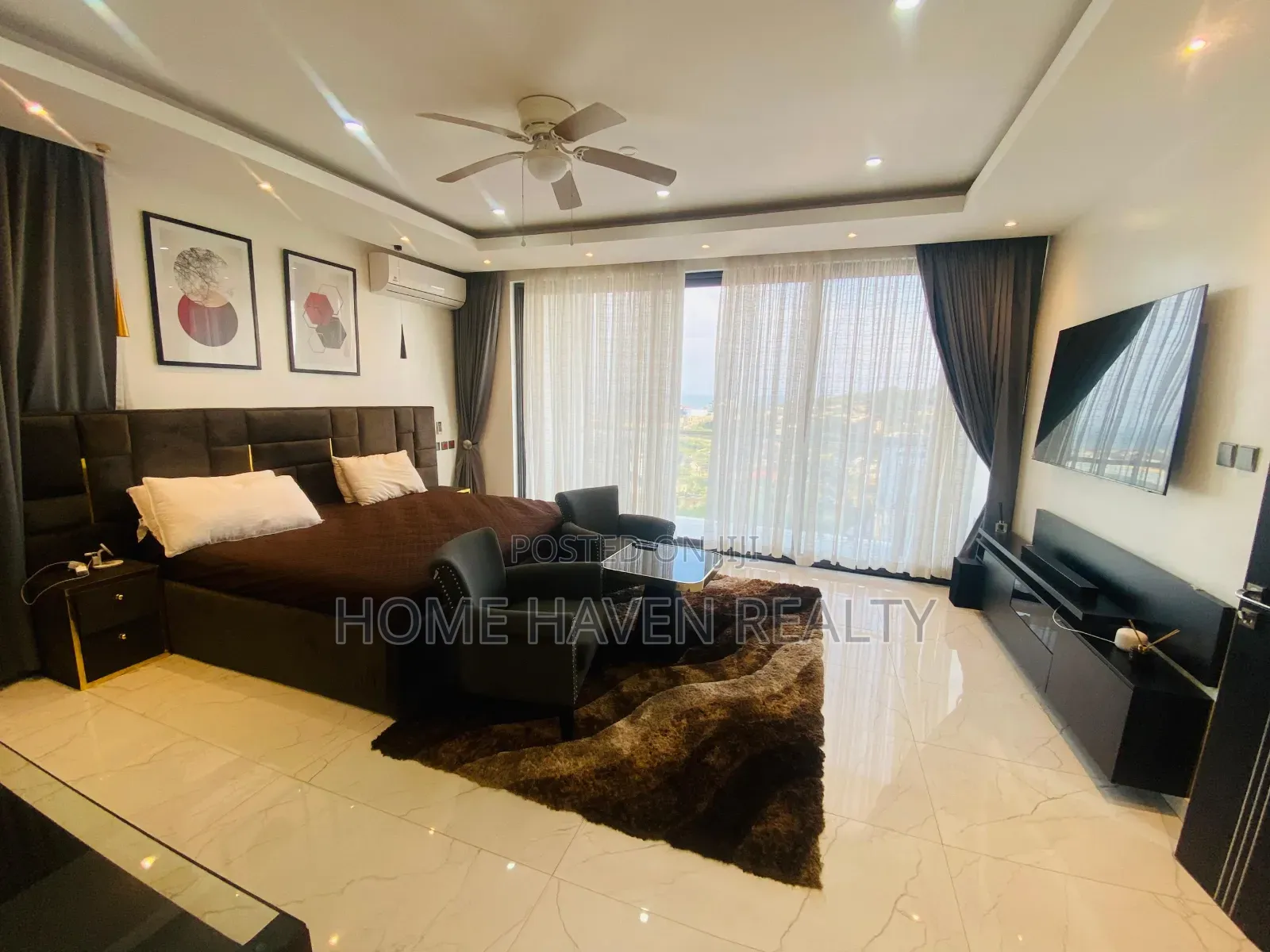 Furnished 3bdrm House in Krokrobite - New, West Hills Mall Area
