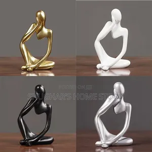 Thinker Abstract Figure Decor Sculpture