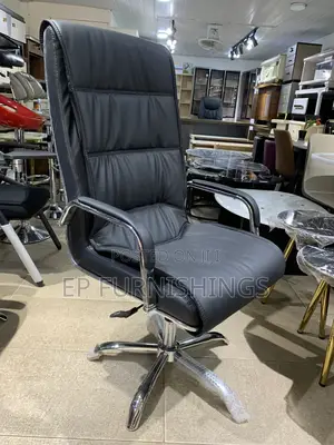 Office Chair ( High Leather Back )