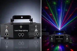 RGB Laser Stage Party Light With Remote Control – Lighting Projector