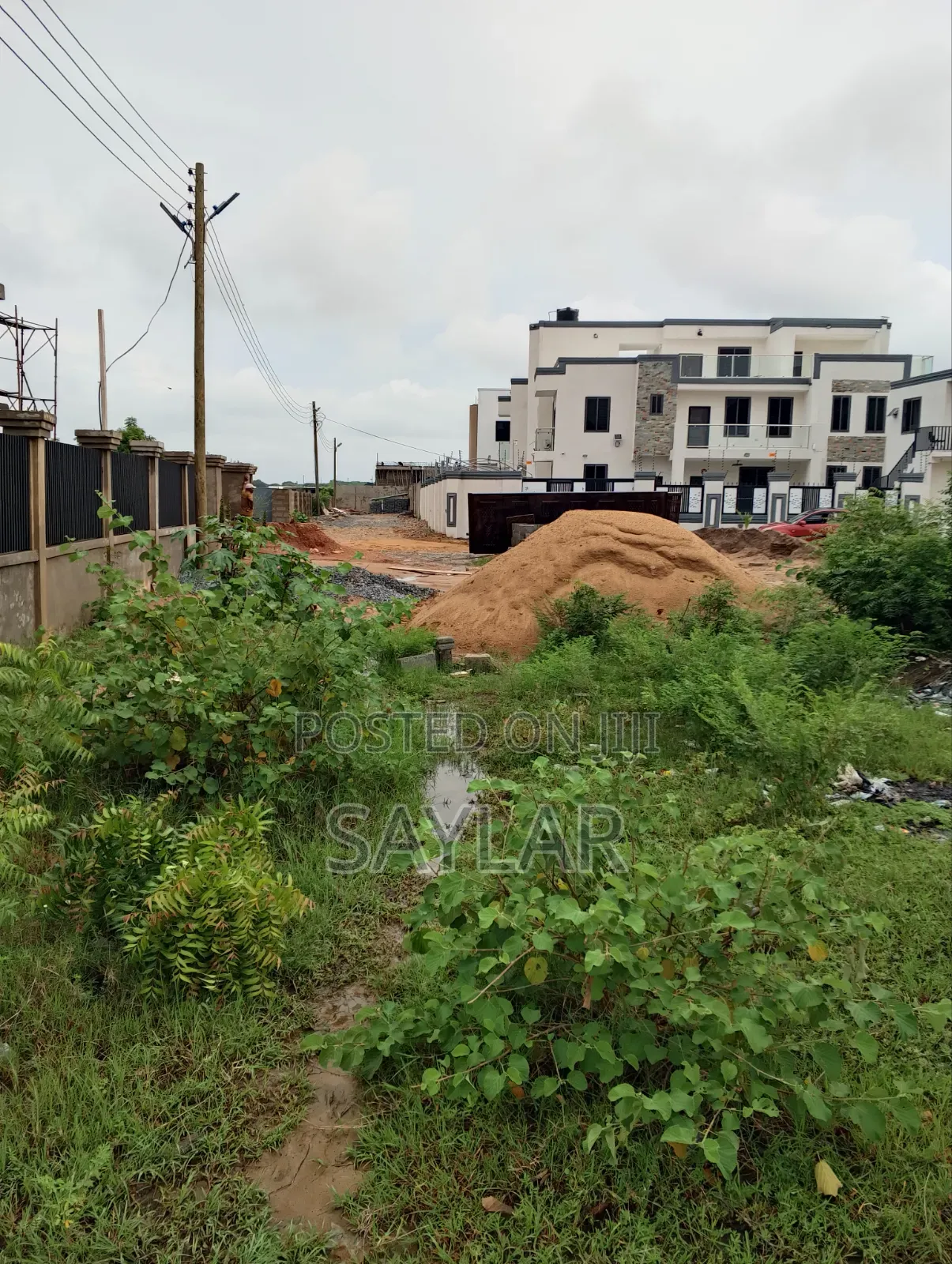 A Very Suitable Half Plot Behind Mf Estates Area Lashibi for Sale