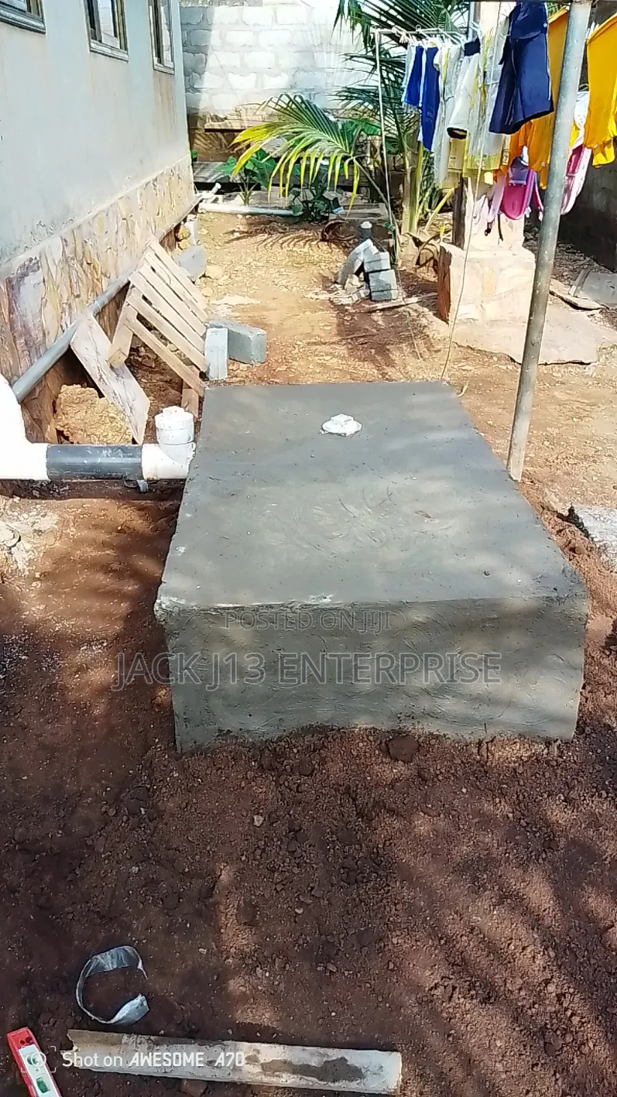 Bio-Digester Construction