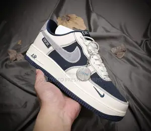 Luxury Navy Blue Designer Sneakers
