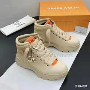Premium Fashion Naked Wolfe Chunky Platform Boots