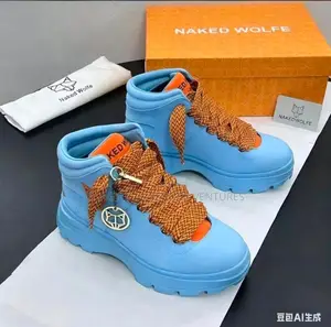 Premium Fashion Naked Wolfe Chunky Platform Boots