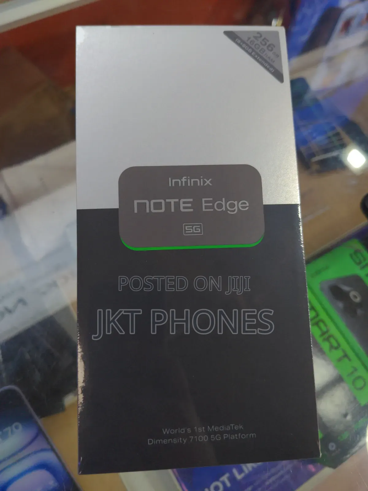 New Infinix Note Edge 256 GB Black