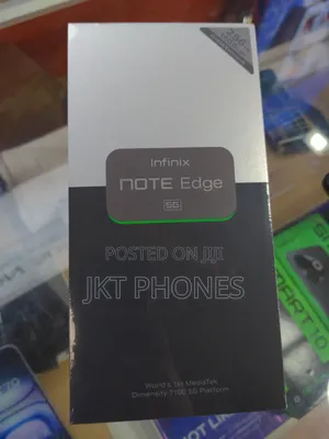 New Infinix Note Edge 256 GB Black