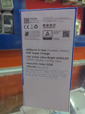New Tecno Camon 50 256 GB