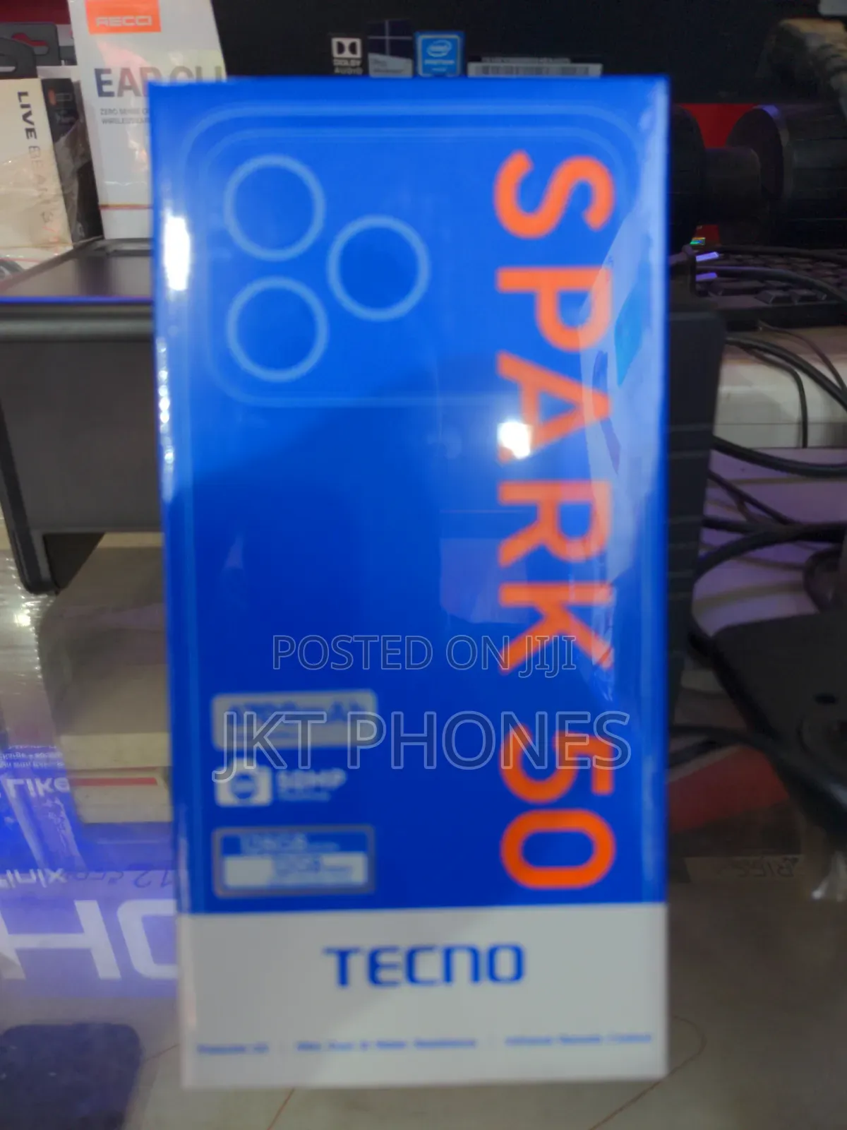 New Tecno Spark 50 128 GB Gray