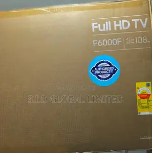 Brand New Samsung 43" Smart Satellite Tv – Model Ua43f6000f