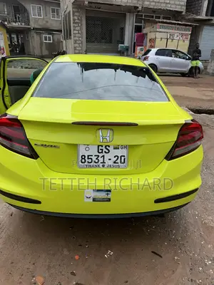 Honda Civic EX 2dr Coupe (1.8L 4cyl CVT) 2014 Green